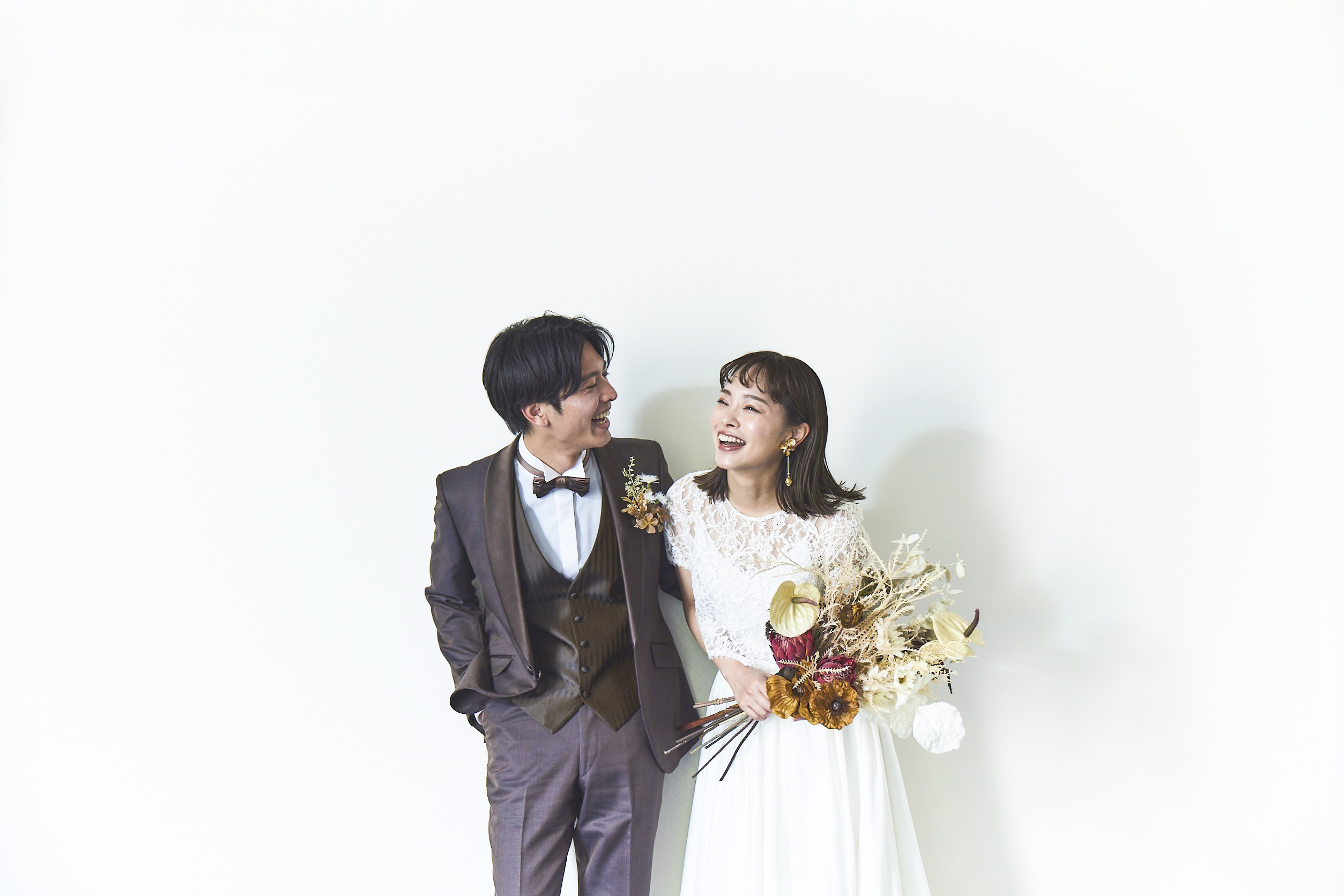 【ウェルカムボード＆全データ＆ドレス着放題付き♪】洋装スタジオフォトプラン