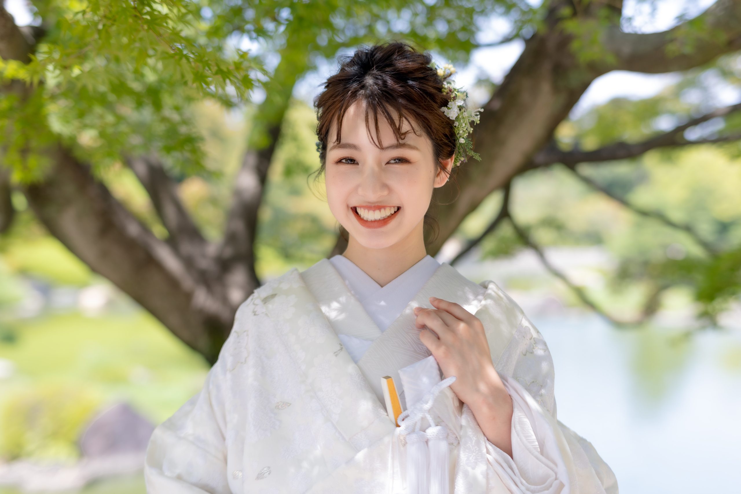 【大仙公園ロケーションプラン】本格日本庭園での撮影が叶う♪★撮影料＋ヘアメイク+衣裳＋撮影全データプラン付き