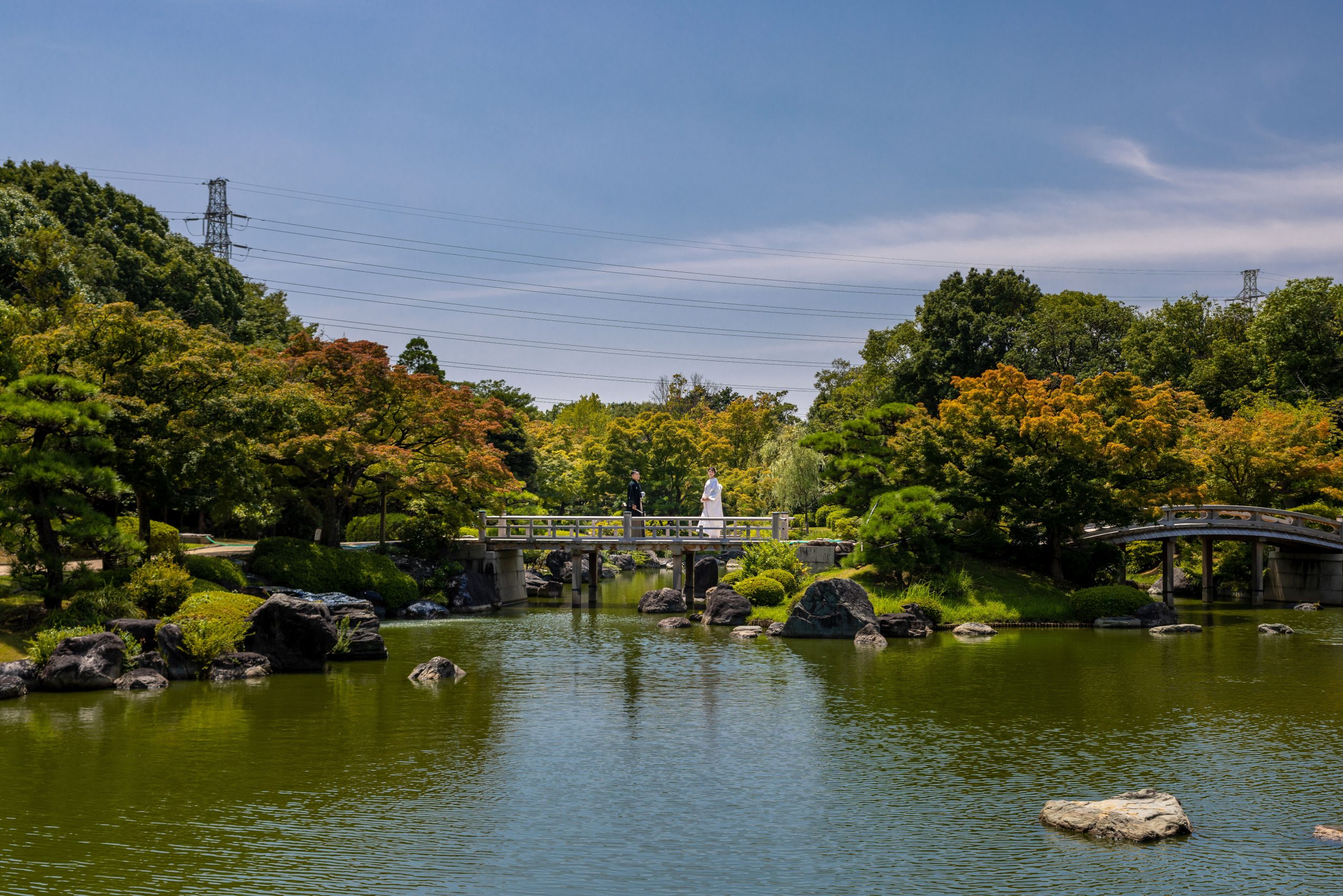 【大仙公園ロケーションプラン】本格日本庭園での撮影が叶う♪★撮影料＋ヘアメイク+衣裳＋撮影全データプラン付き