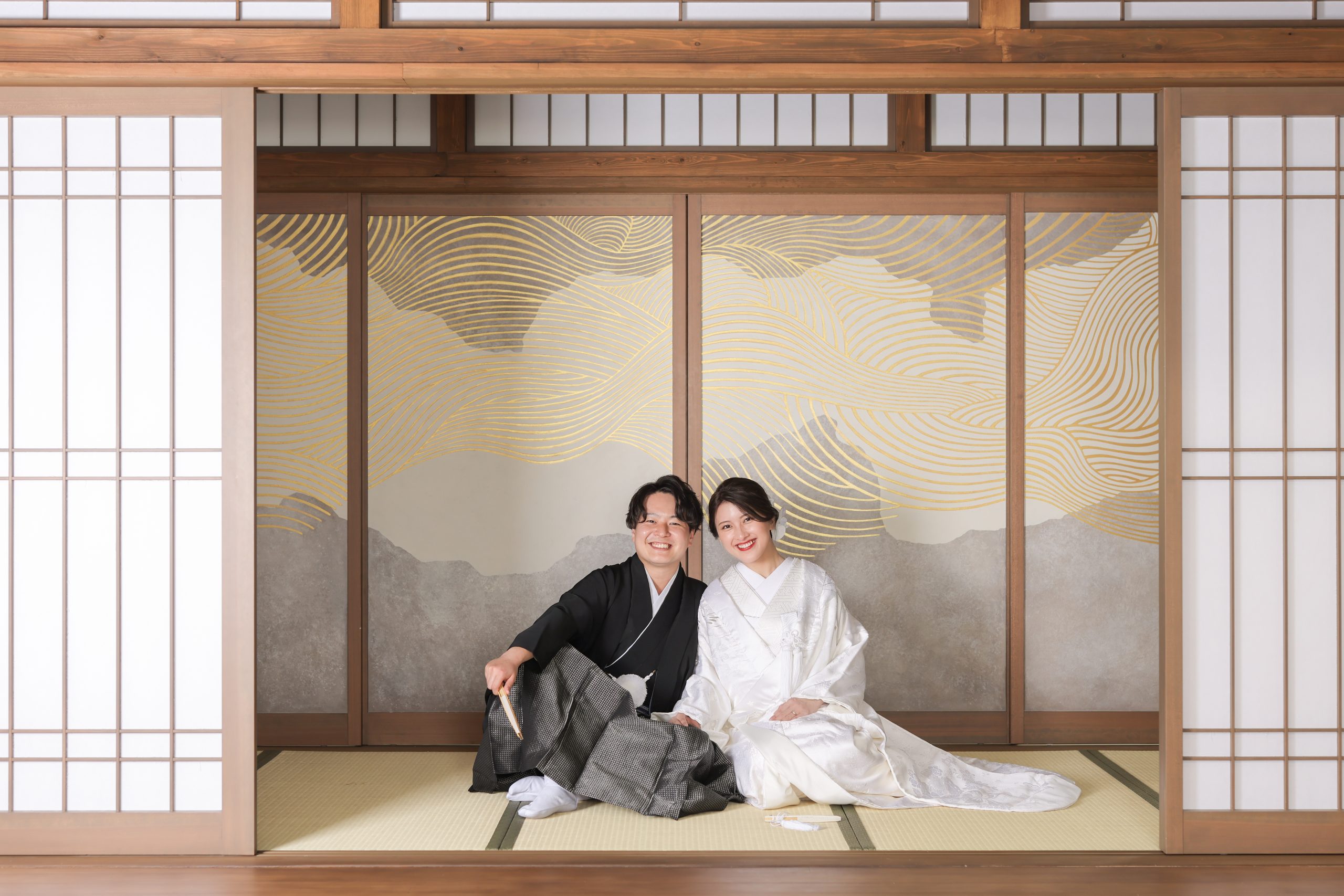 【年賀状にも間に合う！】即日データ付き♪和装スタジオ撮影プラン♪50カットデータ+色打掛or白無垢が選べる